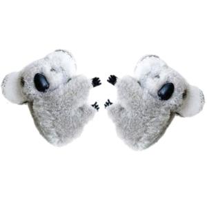 1 cặp Koala Kẹp tóc càng cua Clip sang trọng kẹp tóc với giữ vững thời trang nữ phụ nữ Mũ nón sáng tạo món quà sinh nhật