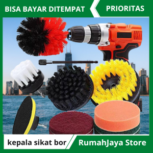 COD OTOHEROES Kepala Sikat Bor Elektrik pembersih serbaguna Cleaning Brush Head 6 PCS DB005
