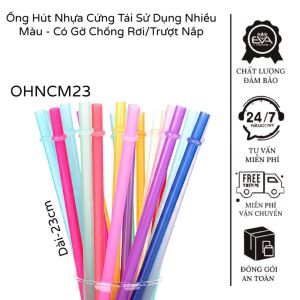 Set 2 Ống Hút Thủy Tinh Trong Suốt Dạng Cong Cao Cấp – Tái Sử Dụng Chịu Nhiệt An Toàn Cho Sức Khỏe