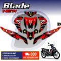 Decal Blade New 110 125 Fullbody Striping Blade New Stiker Honda Blade New Shark. 