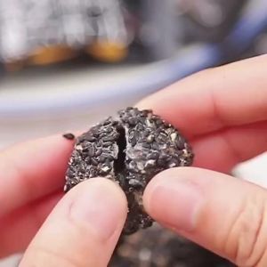 爆浆黑芝麻丸 健康零食 无蔗糖 Sugar Free Black Sesame Balls Healthy Snacks Chocolate ball