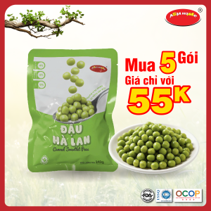 Đậu Hà Lan tươi nguyên Hạt 240g ăn ngay hoặc chế biến Asia Home Foods Giữ trọn vị tươi ngon tự nhiên