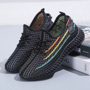 Free Shipping New Spring And Autumn Collection: Versatile Breathable And Casual Sneakers Trendy Flat-Soled Shoes Perfect For Street Style Photoshoots And Featuring A Design For Women