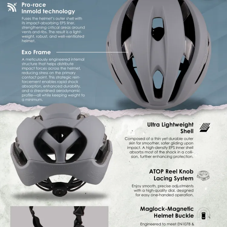 Spyder Road Cycling Helmet FIZIX S0 Medium Large Cycling Helmet