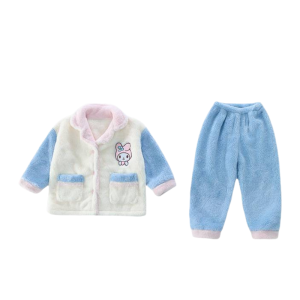 Christmas gifts Halloween 2Pcs Childrens Pajamas Sanrio Girls Autumn Winter New Melody Cardigan Cute Cartoon Soft Sweet Homewear Set for Kids Gifts