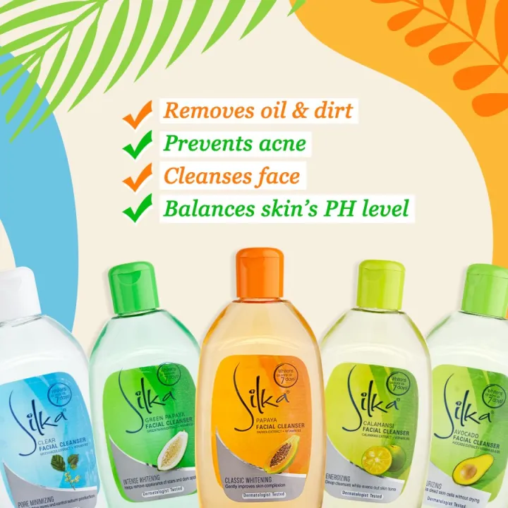 Silka%20Papaya%20Facial%20Cleanser%20150ml%20-%20Image%203