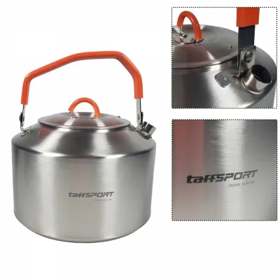 Teko Kettle Teapot Alat Masak Camping Outdoor Portable 1.1 Liter