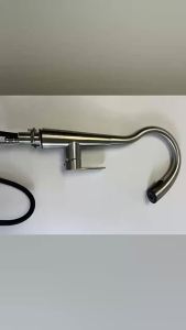 LDIES Kitchen Sink Faucet Gray Pull Out Sink Mixer Tap Rotation 304 SUS Lead Free Sink Mixer Hot cold Kitchen Tap Q8P6Z