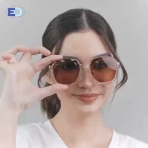 EO Instyle with Clip On IN22056 Frame with Free Multicoated  for Men and Women