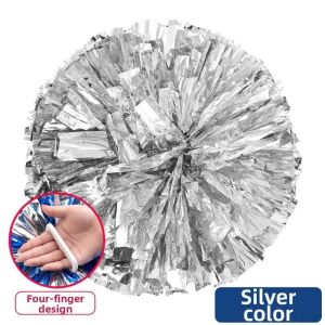 NALANILI Nhiều màu sắc Trò chơi trẻ em Pom Poms 30cm PET Trận đấu thể thao bóng vocal  Đi nào đạo cụ! Quả bóng cổ vũ Đồ dùng câu lạc bộ