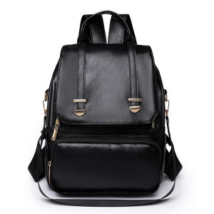Balo nữ da trơn nhiều ngăn đi làm du lịch cao cấp BAG U BDA30