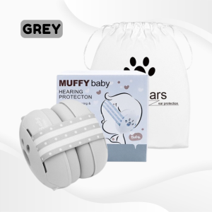 PANDA HOUSE BABY EAR PROTECTION ANTI NOISE CANCELLING EAR MUFFS FLIGHTS SOUND PROOF AND SUITABLE FOR BABIES UP TO 48 MONTHS PELINDUNG ANTI BUNYI DAN SUARA UNTUK BAYI