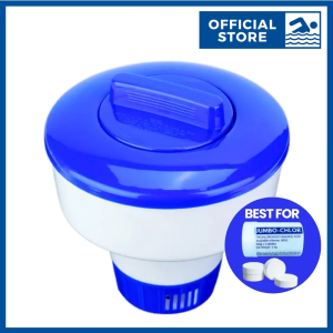 Floating Pool Chlorine Tablet Dispenser for Swimming Pools Adjustable (Fits large TCCA tablets)