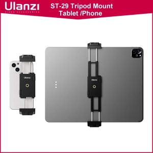 ULANZI ST-29 Phone Tablet Holder Clip Mount for Smartphone Tab Pad
