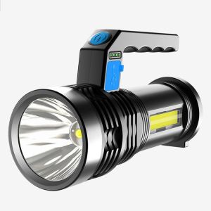 【Fast ship】flashlight Camping light LED rechargeable outdoor mini strong light 3W portable high-brightness searchlight