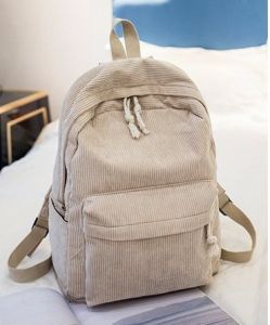 Shoulder Bag Wear-resistant and Comfortable Shoulder Striped Velvet Adjustable Buckle