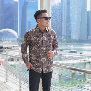Jayabaya Batik Canggu Kemeja Katun Furing Lengan Panjang