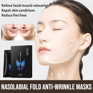 Nasolabial Fold Anti-Wrinkle Masks Anti-Aging Overnight Firming Stickers Collagen Moisturizing Frown Lines Removal Patch