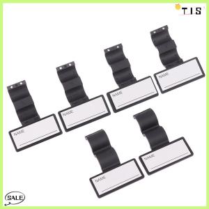 Follow Get New【TIS】 1 5 cái tên tag ống nghe nhận dạng thẻ ID tùy chỉnh nam châm chủ clip badgelabel Ống nametags từ tấm Phù Hiệu