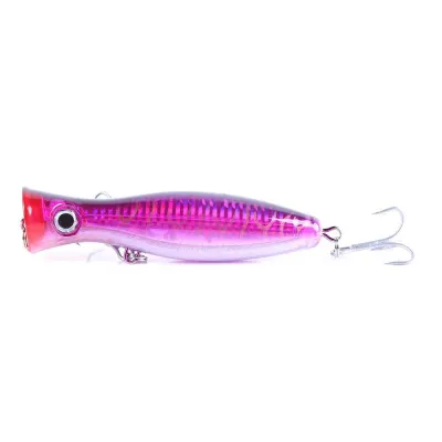 Suke 13cm 43g Hard Lure Big Popper Lure 6 Colors Top Water Fishing Lures Popper Crankbait Minnow In Manila