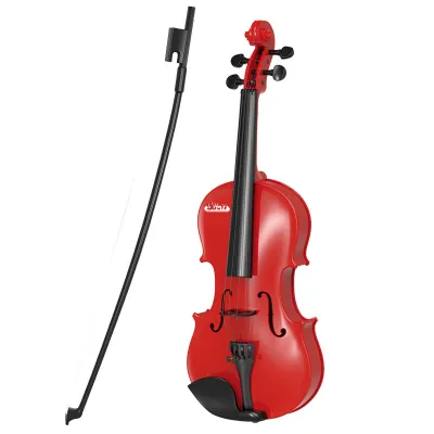 BaoLi Mainan Biola Anak Musik Pertama Si Kecil dengan Suara yang Bisa Dimainkan - Violin Toy for Children Music Enlightenment Girls Beginner