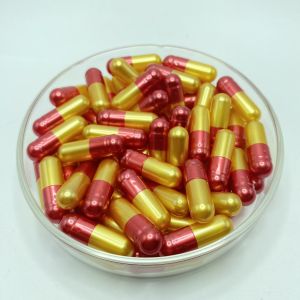 1000pcs Size 0 PEARL RED/PEARL GOLDEN YELLOW 1 OSPA High Quality Empty Gelatin Capsule