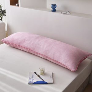 SUNLIGHT HOME Milk Velvet Long PillowcaseAnti-static Couple Pillow CaseSkin-friendly Bolster CaseBreathable Lengthen Pillowcase
