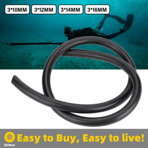 【Fast Shipping】 Quality Speargun Sling Speargun with Emulsion Tube Latex Scuba Diving Speargun Diving Equipment Black Speargun-Tube