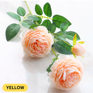 Bunga Buket Bunga Peony Dekorasi Bouqet Flower Florist Tanaman Hias Artificial Bunga Tangkai Import BG24