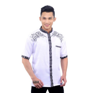 al khalis baju koko bordir batik moot