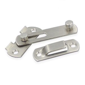 Chốt Cửa Gạt Ngang Khóa Nhanh Chất Liệu Inox Dày Sáng Bóng Tính Thẩm Mĩ Cao Ứng Dụng Cho Các Loại Cửa Sổ Cửa Tủ