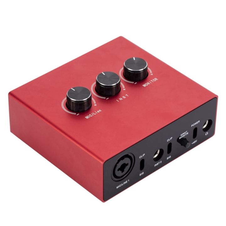 External Sound Card Recording Sound Card for Live Recording ...