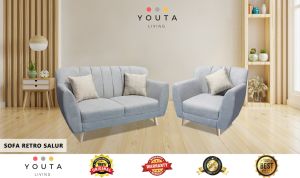 Sofa Retro Salur 2+1 Seater