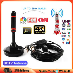 High-definition digital TV antenna signal amplification high-gain wireless ground wave indoor receiver dvb-t2