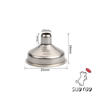 Sudyod ขวดแบ่งแก้วใสอเนกประสงค์/กรวยสำหรับแบ่ง ขวดแก้ว ขวดน้ำผลไม้ ขวดหัวน้ำหอม 60ml Glass bottle