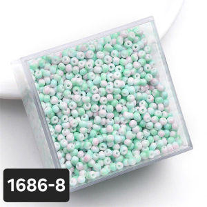 ( 5 gram) Túi cườm loang màu 3mm nhiều màu sắc nguyên liệu làm vòng tay trang sức cổ trang. Nguyên liệu DIY