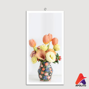 HIASAN DINDING BUNGA VAS AESTETIK (15X30) KAMAR DEKORASI RUMAH WALL DECOR AESTHETIC DECOR KAMAR
