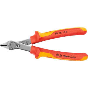 KÌM CẮT LINH KIỆN ĐIỆN TỬ KNIPEX SUPER KNIPS® CÁCH ĐIỆN 1000 VOLT 78 06 125 (726653 125) - Hàng Chính Hãng 100% từ Đức