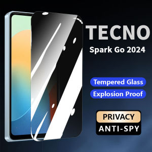 Kính cường lực chống nhìn trộm cho Tecno Spark 10 4G 10C Go 2024 2023 20 Pro 20c 6 Go Pova 5 6 7 Pro 5G Camon 20 Pro 5G miếng bảo vệ màn hình phim