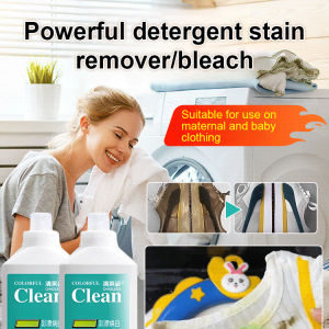 Oxygenated Laundry Detergent Concentrated Emulsion/Detergent Stain Remover For Clothes/Household Use/Quick Clean For Adults