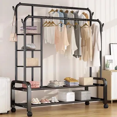 [ MẪU ĐẸP - GIÁ RẺ - CHỌN HÀNG ] Kệ Treo Quần Áo Mẫu Mới 3 Trong 1 Hàng Mới Về
