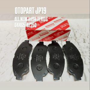 BRAKE PAD FRT ALL NEW RUSH TERIOS KAMPAS REM DEPAN ALL NEW RUSH TERIOS 04465-BZ250