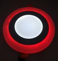 LAMPU PLAFON 2 WARNA INBOW (TANAM) 18+6 WATT KOTAK & BULAT / LAMPU DOWNLIGHT AC 220V 2 WARNA. 