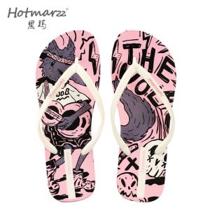 Hotmarzz Womens flip flops PVC anti slip slippers for outdoor wear beach clip on slippers HM7080