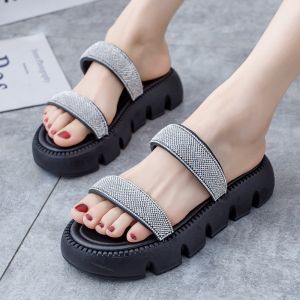 GRATIS BOX LIVY Sendal Wedges Karet Yuna Wanita Fashion Casual Premium-Sandal Wedges Wanita