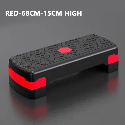 【LOCAL STOCK-Deliver in 2-3 days】Fitness Equipment Steppers 2/3 Levels Adjustable Aerobic Step Gym Platform Aerobic Stepper Fitness Step Platforms