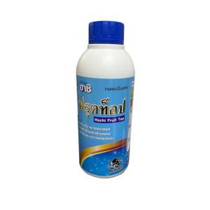 ฮาชิ ฟรุตท็อป ขนาด 1ลิตร บำรุงดอก สร้างเนื้อ ขยายขนาดผล เร่งสี ผลสวย แก้วิกฤตร้อนหนาว.