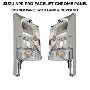 Isuzu NLR NPR Pro Local Model New Facelift Chrome Corner Panel