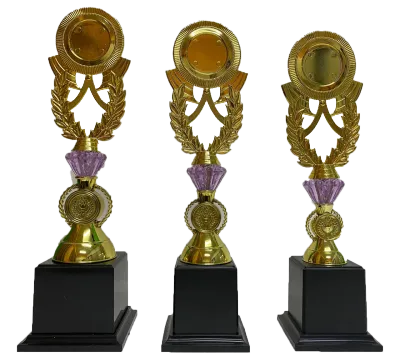 Acrylic Pattern Trophy (AT31046) with Artwork Printing / Piala / Thanksgiving /Gifts