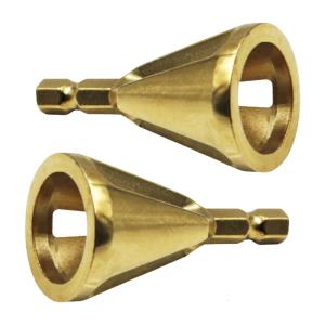 2Pcs Hex Shank Deburring Tool for 4-19mm Metal Trimming for Stainless Steel Metal Screw